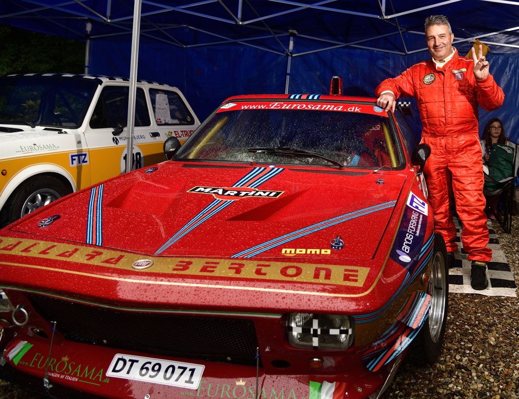 Det var femte gang, at Vincenzo Santangelo vandt totalsejren i Munkebjerg Hillclimb, og han var mere end lykkelig for resultatet
(Foto: Michael Eisenberg)